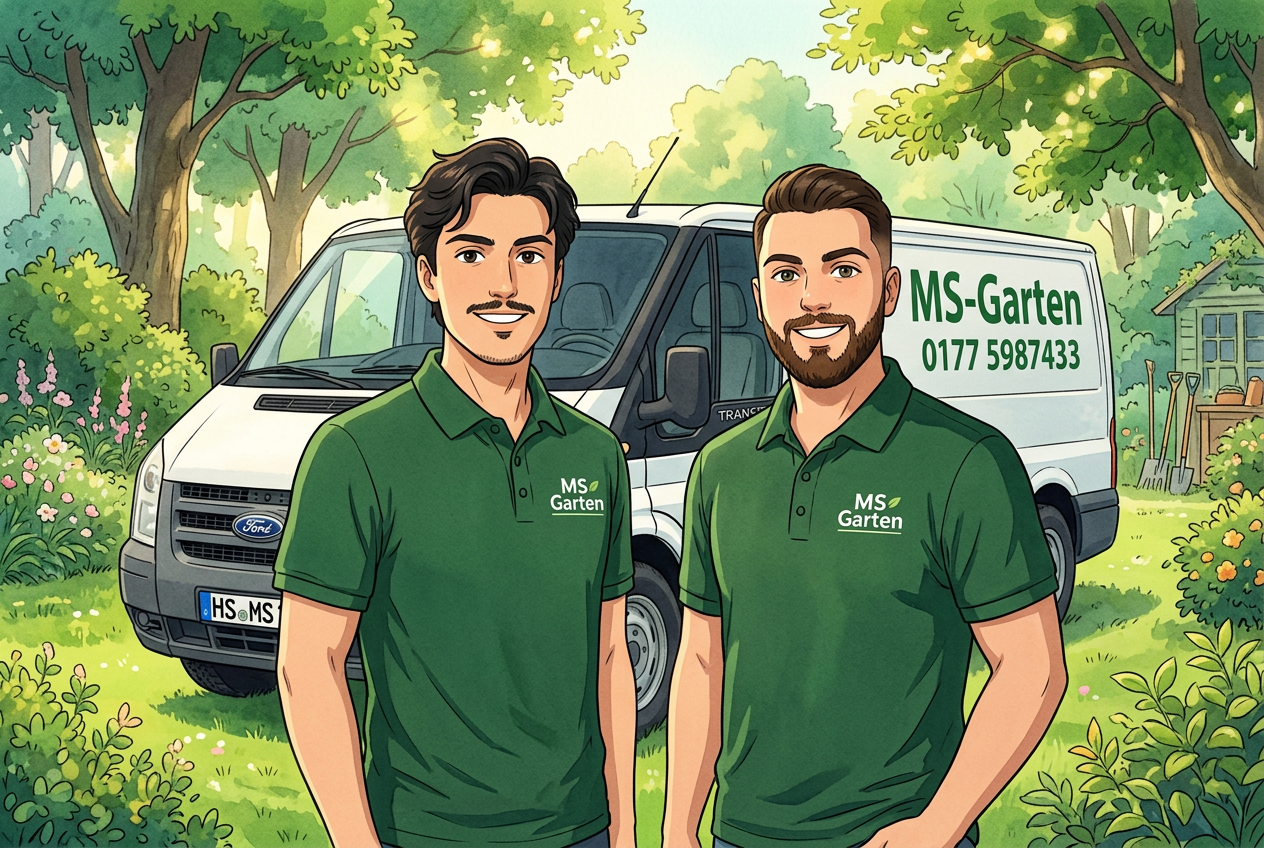 Salim Ensar und Mahsuni – Inhaber von MS Garten